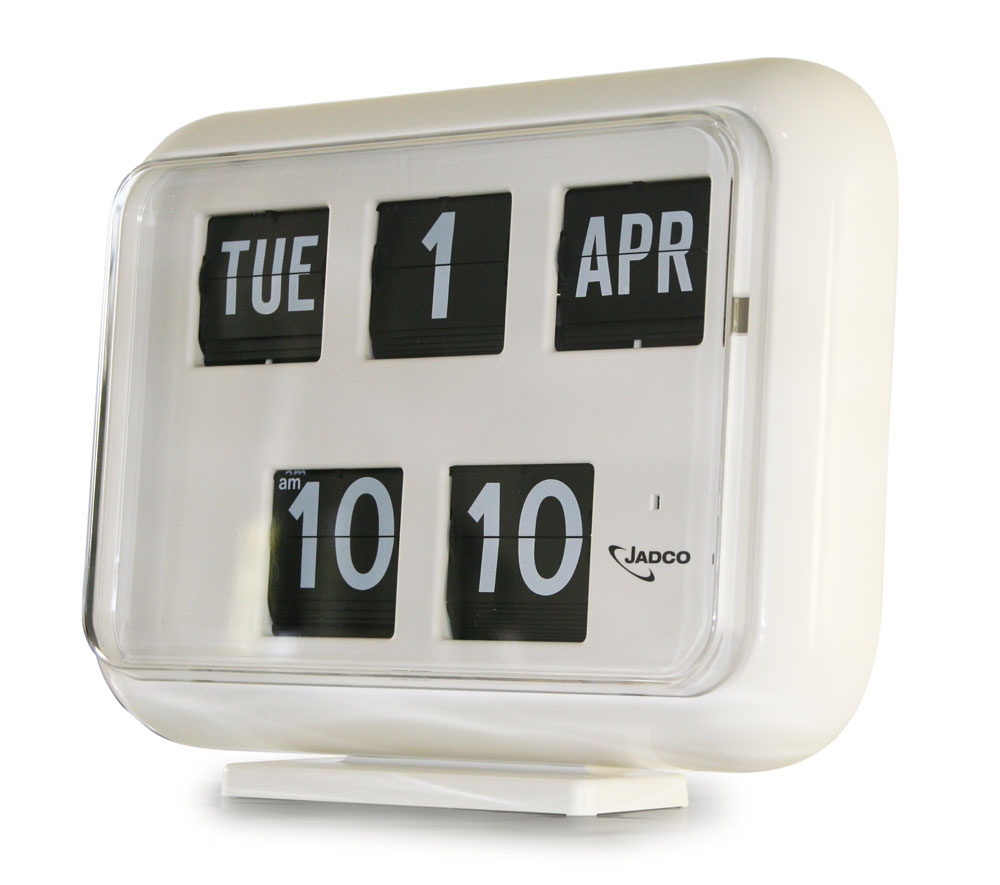 Jadco Time Digital Calendar Clock option of 12 or 24hr Jadco Time