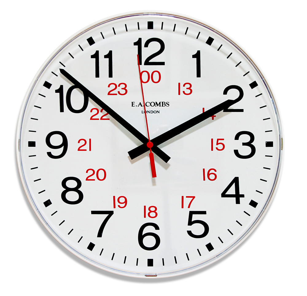 military time clock 1700 hours