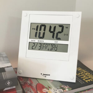 LCD Day-of-the-week Calendar Clock