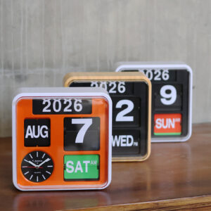 AD650 Flip Calendar Clock - NEW